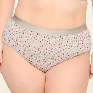 Cacique 26/28 Cotton High Leg Brief